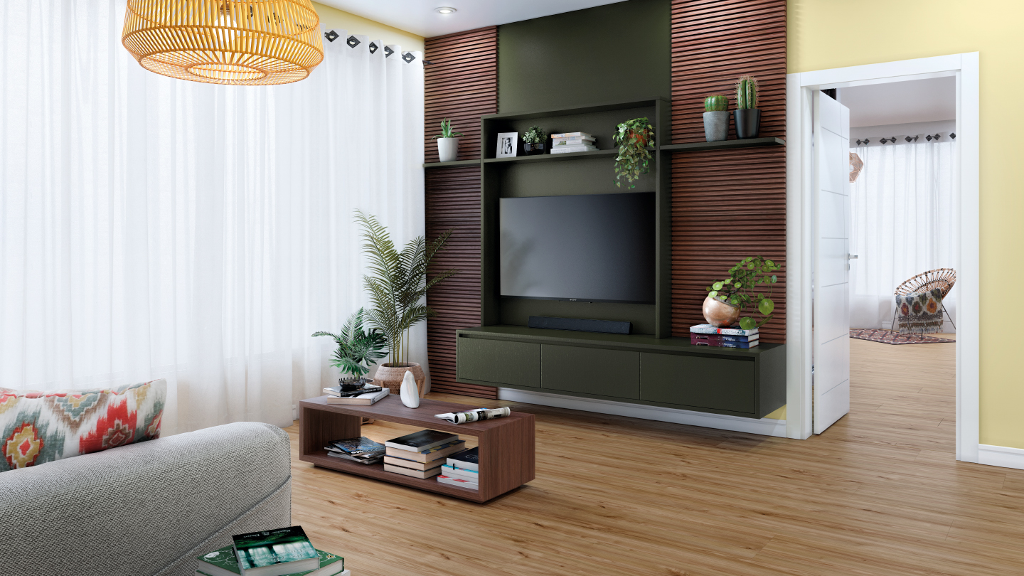 Outra novidade em 2021, o New Elegance Veneto confere mais luminosidade aos ambientes