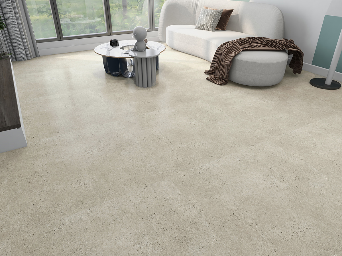 Piso Eucafloor vinílico LVT linha Basic, padrão Chicago