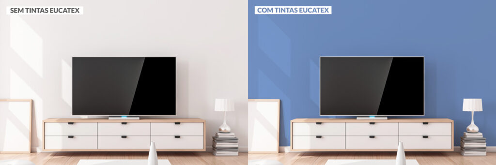 A cor utilizada nesta imagem é: Espelho do Céu (código 2389E)