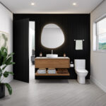 Painel ripado para banheiro: é possível utilizar?